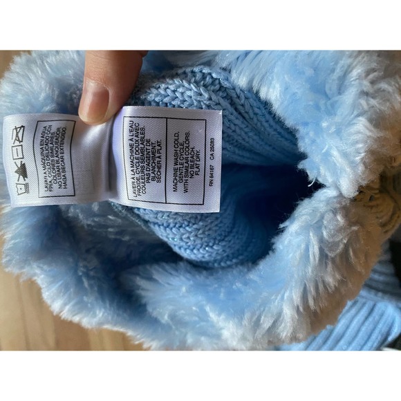 Rare Vintage Disney Princess Cinderella Knit Blue Jacket - Picture 8 of 8